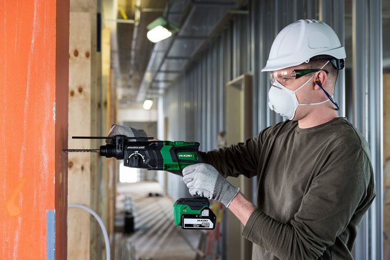 HiKOKI DH18DPCW2Z 18V Brushless Rotary Hammer Drill 26mm SDS-Plus (Pistol) - Body Only - view 2
