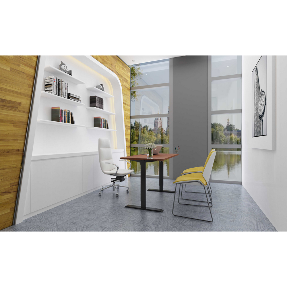 Dellonda DH18 Single Motor Ultra-Quiet Adjustable-Height Desk Frame with Digital Control Panel 70kg - additional view 8