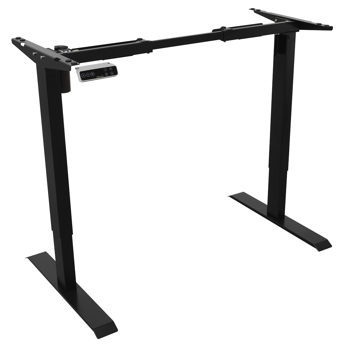 Dellonda DH18 Single Motor Ultra-Quiet Adjustable-Height Desk Frame with Digital Control Panel 70kg - additional view 2