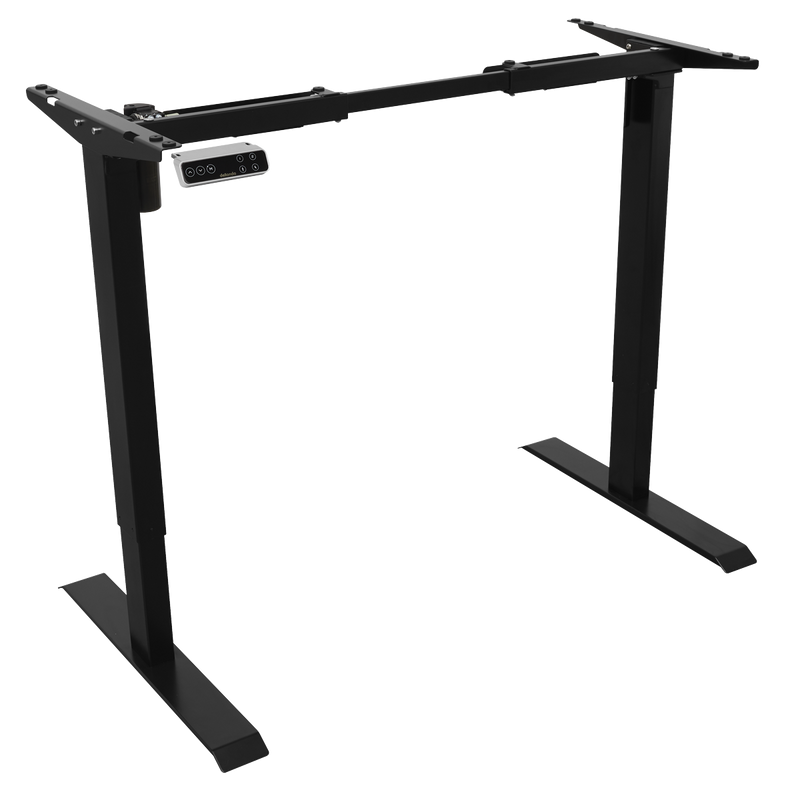 Dellonda DH18 Single Motor Ultra-Quiet Adjustable-Height Desk Frame with Digital Control Panel 70kg - additional view 2