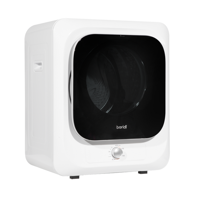 Baridi DH192 Tabletop Tumble Dryer with Analogue Controls 2.5kg Capacity - White