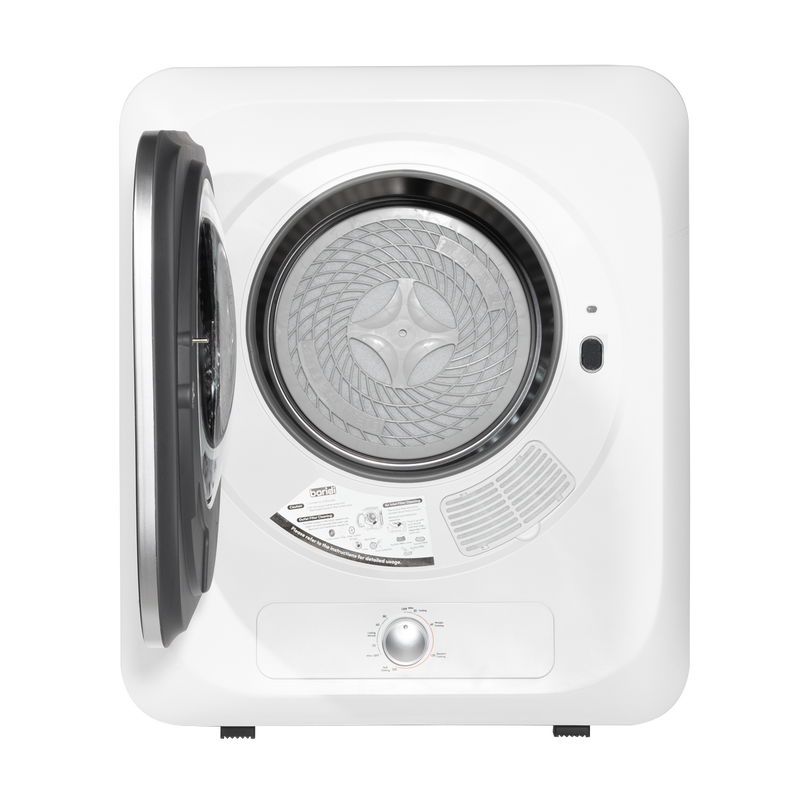 Baridi DH192 Tabletop Tumble Dryer with Analogue Controls 2.5kg Capacity - White - additional view 2