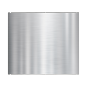 Baridi DH195 Splashback for Cooker Hoods 90 x 75cm - Stainless Steel