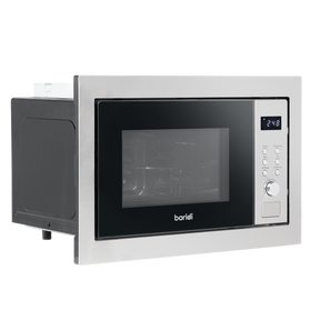 Baridi DH197 Integrated Microwave Oven with Grill 25L Capacity 900W - Stainless Steel
