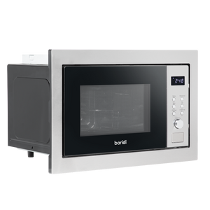 Baridi DH197 Integrated Microwave Oven with Grill 25L Capacity 900W - Stainless Steel
