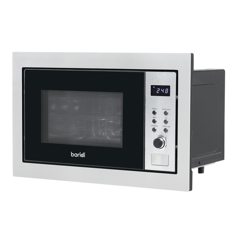 Baridi DH197 Integrated Microwave Oven with Grill 25L Capacity 900W - Stainless Steel - additional view 7