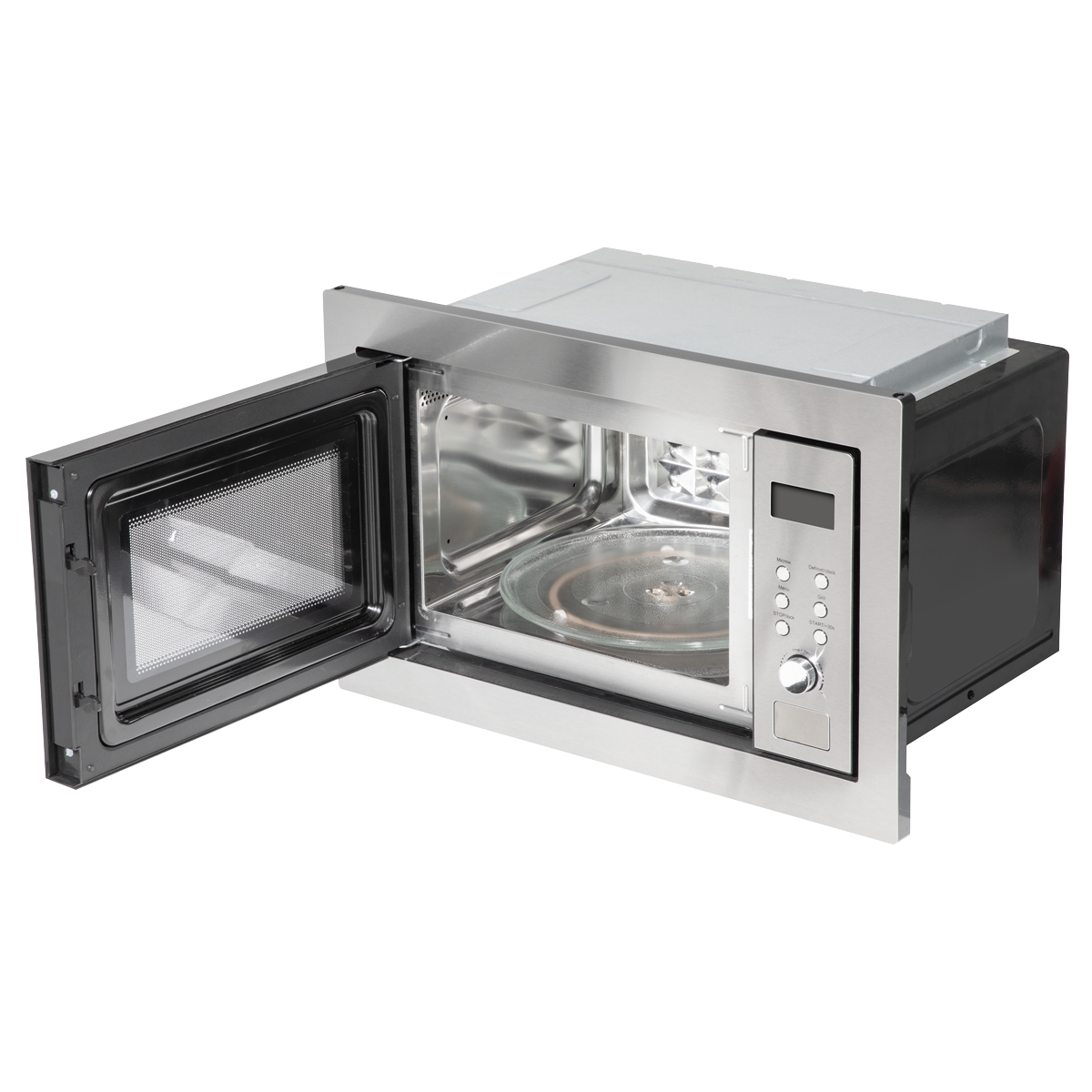 Baridi DH197 Integrated Microwave Oven with Grill 25L Capacity 900W - Stainless Steel - additional view 6