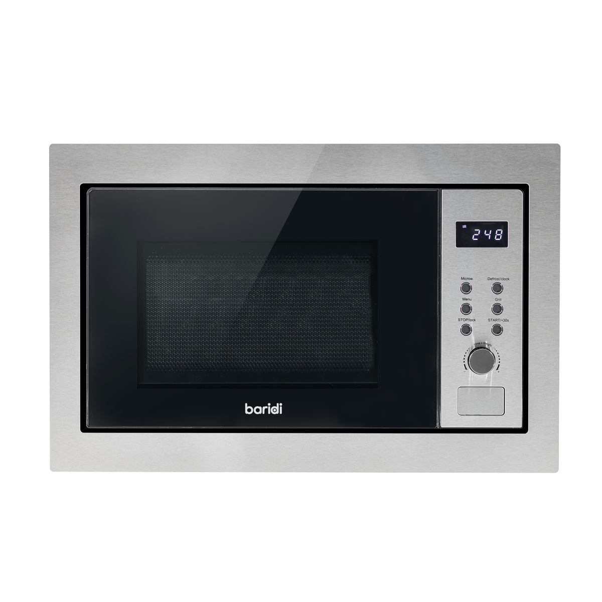 Baridi DH197 Integrated Microwave Oven with Grill 25L Capacity 900W - Stainless Steel - additional view 8