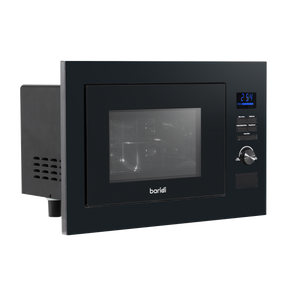 Baridi DH198 Integrated Microwave Oven with Grill 25L Capacity 900W - Black