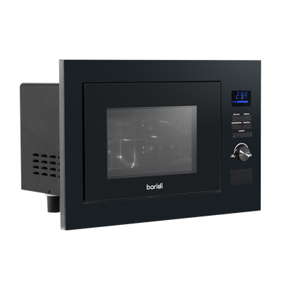 Baridi DH198 Integrated Microwave Oven with Grill 25L Capacity 900W - Black