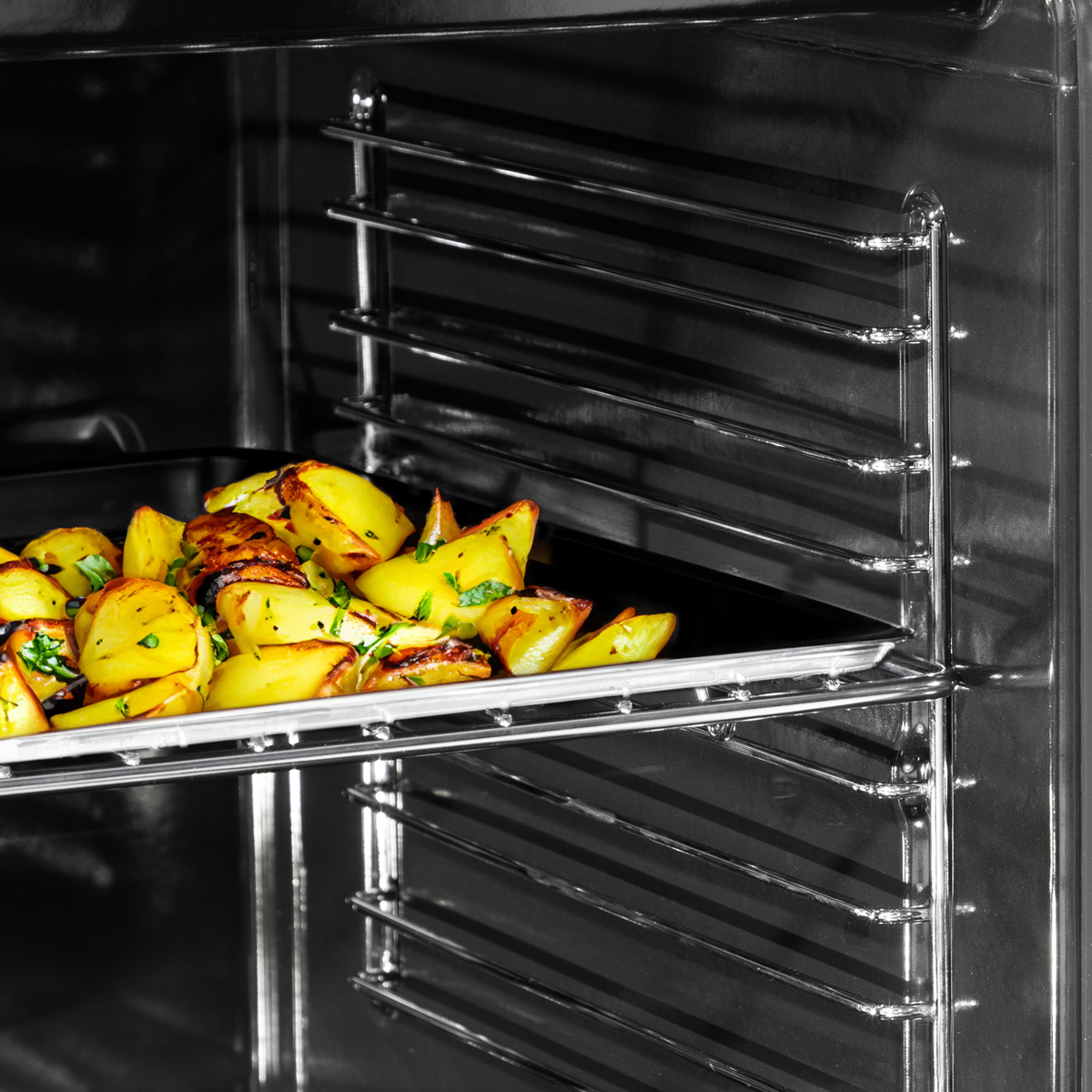 Baridi DH199 Integrated Fan-Assisted Electric Oven 60cm 72L Capacity - Black - additional view 14