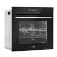 Baridi DH199 Integrated Fan-Assisted Electric Oven 60cm 72L Capacity - Black