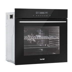 Baridi DH199 Integrated Fan-Assisted Electric Oven 60cm 72L Capacity - Black