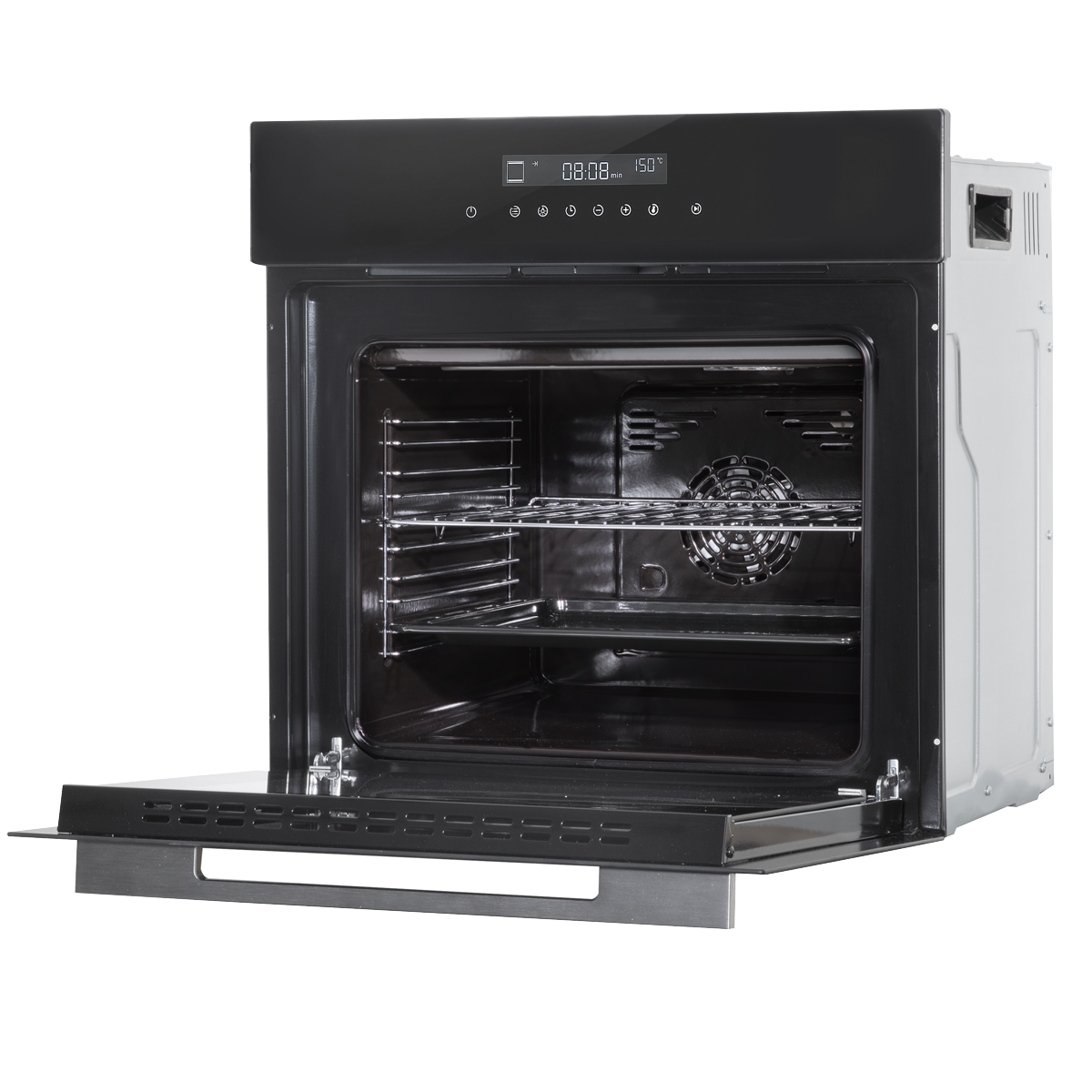 Baridi DH199 Integrated Fan-Assisted Electric Oven 60cm 72L Capacity - Black - additional view 7