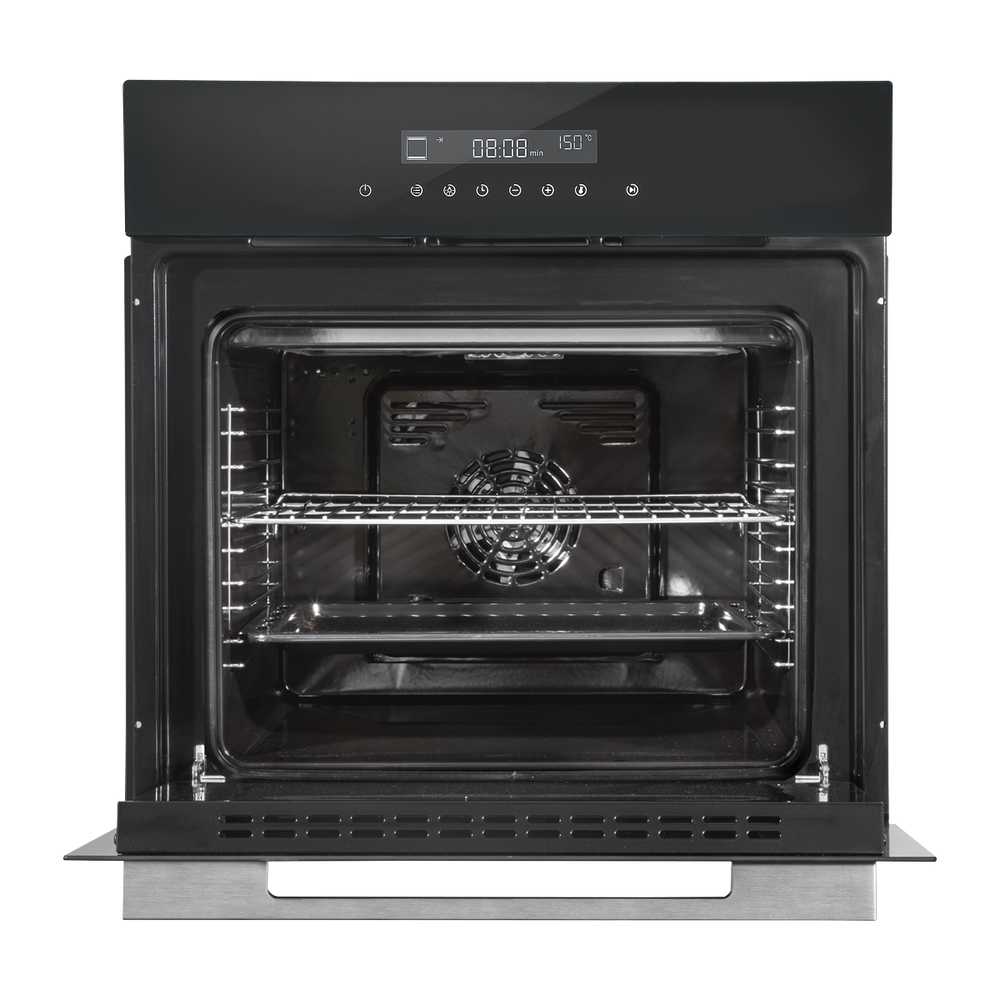 Baridi DH199 Integrated Fan-Assisted Electric Oven 60cm 72L Capacity - Black - additional view 4