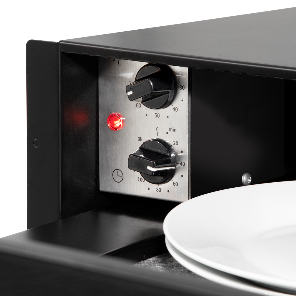 Baridi DH201 Integrated Warming Drawer 60cm - Black - additional view 6