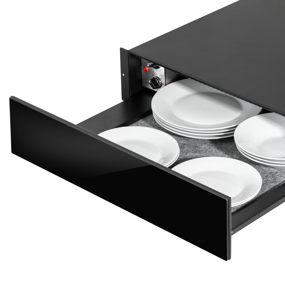 Baridi DH201 Integrated Warming Drawer 60cm - Black - additional view 9