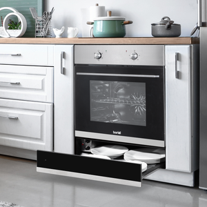 Baridi DH202 Integrated Warming Drawer 60cm - Black/Stainless Steel - additional view 4