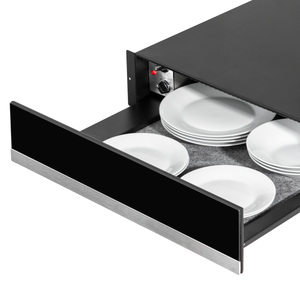 Baridi DH202 Integrated Warming Drawer 60cm - Black/Stainless Steel - additional view 3