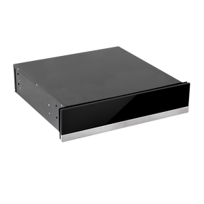 Baridi DH202 Integrated Warming Drawer 60cm - Black/Stainless Steel
