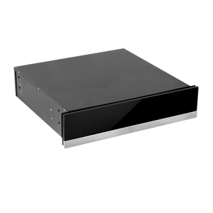 Baridi DH202 Integrated Warming Drawer 60cm - Black/Stainless Steel