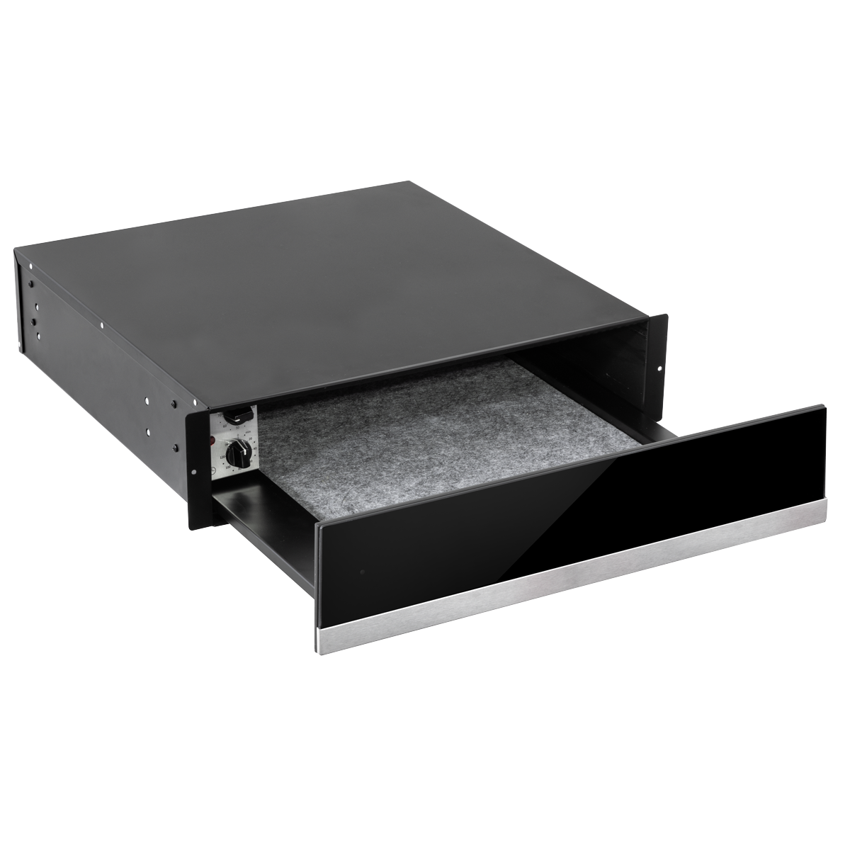 Baridi DH202 Integrated Warming Drawer 60cm - Black/Stainless Steel - additional view 8