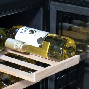 Baridi DH203 20 Bottle Slim Built-In Wine Cooler with Digital Touchscreen Controls, Beech Wood Shelves & - additional view 12