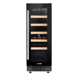 Baridi DH203 20 Bottle Slim Built-In Wine Cooler with Digital Touchscreen Controls, Beech Wood Shelves & - additional view 5