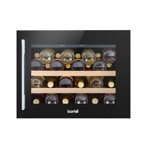 Baridi DH206 36 Bottle Built-In Wine Cooler with Touchscreen Controls, Beech Wood Shelves & LED Light - additional view 10