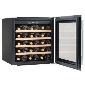 Baridi DH206 36 Bottle Built-In Wine Cooler with Touchscreen Controls, Beech Wood Shelves & LED Light - additional view 4