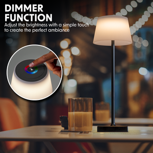 Dellonda DH212 Rechargeable Table Lamp for Home Office Restaurant RGB Colours - additional view 9