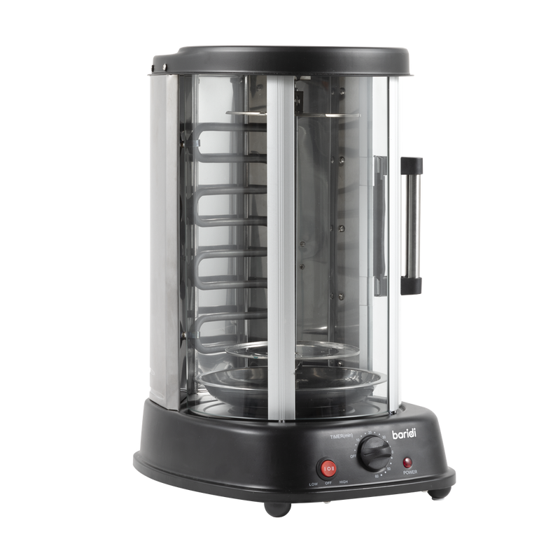Baridi DH216 Vertical 360° Rotisserie Smokeless Grill 21L Capacity - additional view 8