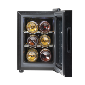 Baridi DH217 6 Bottle Thermoelectric Tabletop Wine Cooler with Touch Control - Black - additional view 8