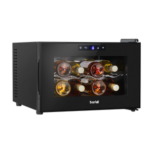 Baridi DH218 8 Bottle Thermoelectric Tabletop Wine Cooler with Touch Control - Black - additional view 3