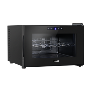 Baridi DH218 8 Bottle Thermoelectric Tabletop Wine Cooler with Touch Control - Black