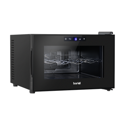 Baridi DH218 8 Bottle Thermoelectric Tabletop Wine Cooler with Touch Control - Black