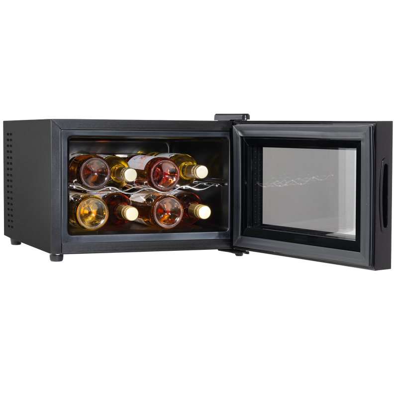 Baridi DH218 8 Bottle Thermoelectric Tabletop Wine Cooler with Touch Control - Black - additional view 6