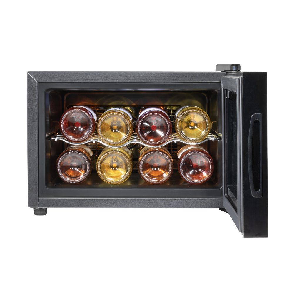 Baridi DH218 8 Bottle Thermoelectric Tabletop Wine Cooler with Touch Control - Black - additional view 10
