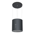 Baridi DH219 Round Island Cooker Hood 35cm - Black