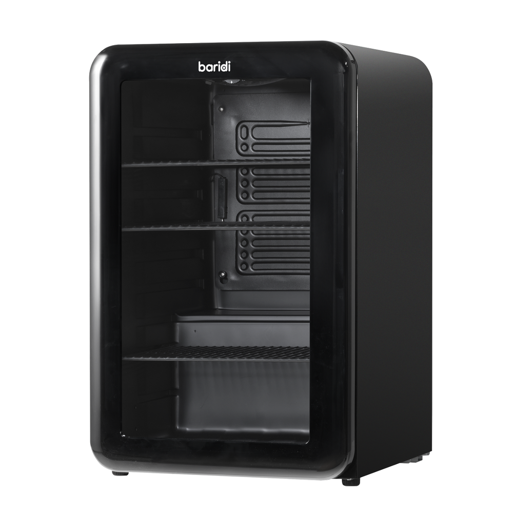 Baridi DH222 Retro Style Undercounter Drinks, Beer & Wine Fridge 70L - Black - additional view 4