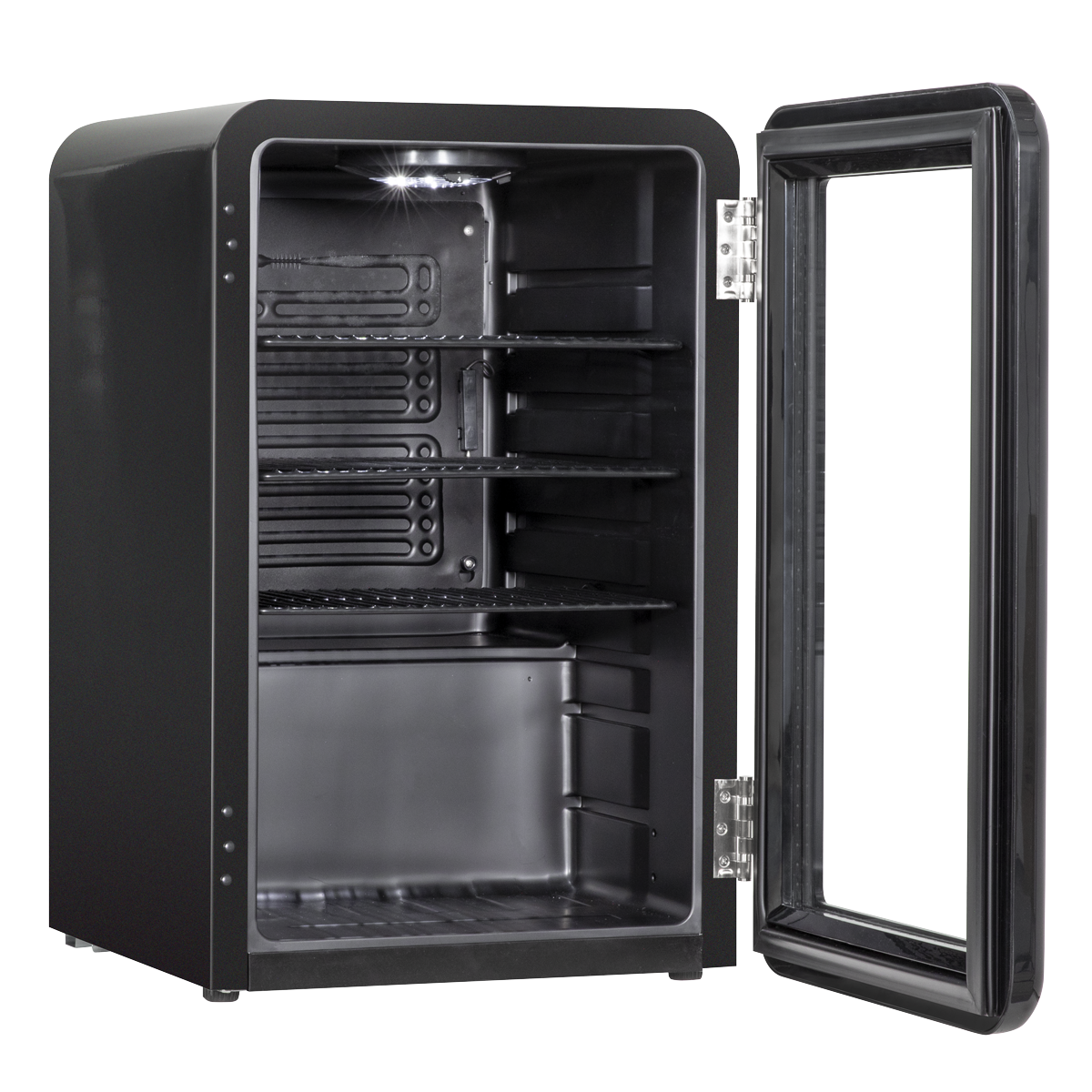 Baridi DH222 Retro Style Undercounter Drinks, Beer & Wine Fridge 70L - Black - additional view 5