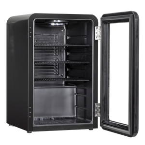 Baridi DH222 Retro Style Undercounter Drinks, Beer & Wine Fridge 70L - Black - additional view 5