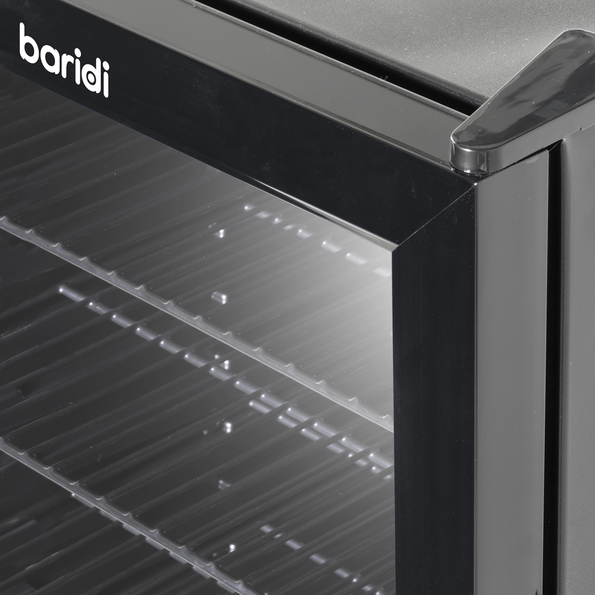 Baridi DH223 Undercounter Drinks, Beer & Wine Fridge with LED Light 115L - Black - additional view 16