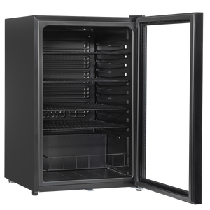 Baridi DH223 Undercounter Drinks, Beer & Wine Fridge with LED Light 115L - Black - additional view 11