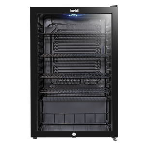 Baridi DH223 Undercounter Drinks, Beer & Wine Fridge with LED Light 115L - Black - additional view 9
