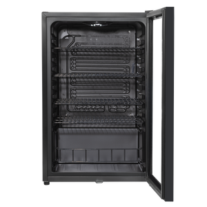 Baridi DH223 Undercounter Drinks, Beer & Wine Fridge with LED Light 115L - Black - additional view 5