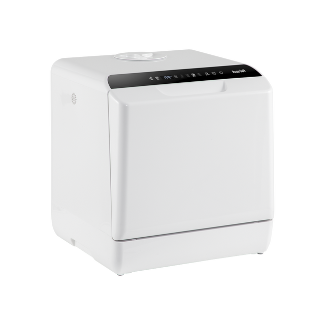Baridi DH224A 2-4 Place Settings Mini Portable Tabletop Dishwasher, 5 Wash Functions