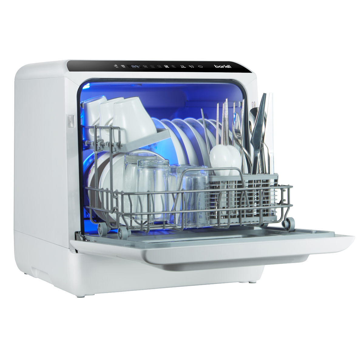 Baridi DH224A 2-4 Place Settings Mini Portable Tabletop Dishwasher, 5 Wash Functions - additional view 9