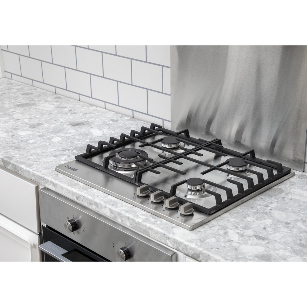 Baridi DH225 Gas Hob with 4 Cooking Zones 60cm - Stainless Steel - additional view 10