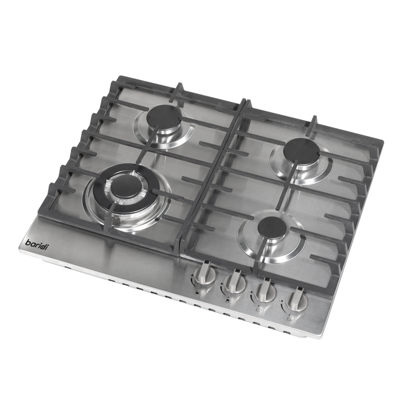 Baridi DH225 Gas Hob with 4 Cooking Zones 60cm - Stainless Steel - additional view 12